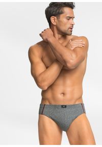 bonprix - Slipy maxi z bawełną (zestaw 5 szt.). Kolor: szary. Materiał: bawełna #1