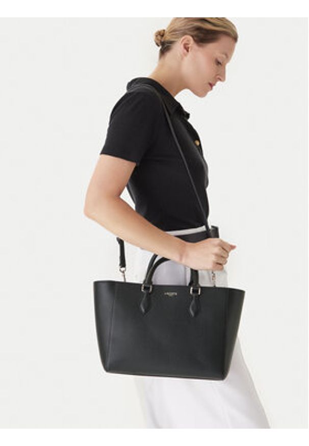 Lacoste Torebka NF5102PH Czarny. Kolor: czarny. Materiał: skórzane