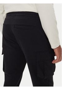 Aeronautica Militare Spodnie dresowe 252PF1010UF00662 Czarny Regular Fit. Kolor: czarny. Materiał: bawełna #2
