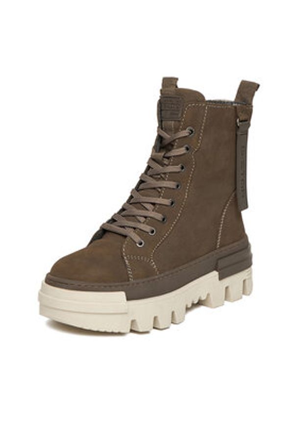 G-Star RAW - G-Star Raw Trzewiki CEO-WI16-PATTRICK-01 Zielony. Kolor: zielony. Materiał: nubuk, skóra