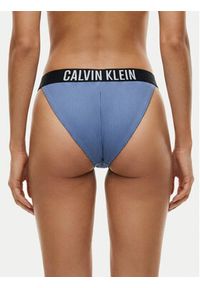 Calvin Klein Swimwear Dół od bikini LV00Q61213 Niebieski. Kolor: niebieski. Materiał: syntetyk #3