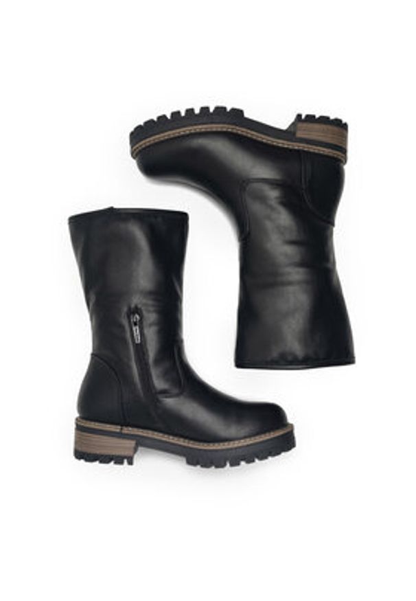 Clara Barson Botki NINA WS5120-02 Czarny. Kolor: czarny