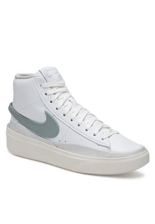 Nike Sneakersy DX5800-101-M Biały. Kolor: biały. Materiał: skóra