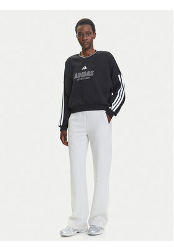 Adidas - adidas Bluza Tiro Cut 3-Stripes JN2673 Czarny Loose Fit. Kolor: czarny. Materiał: bawełna