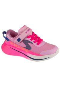 skechers - Buty sportowe Sneakersy dziewczęce, Wave 92 - Imara Lite. Kolor: różowy. Sport: turystyka piesza