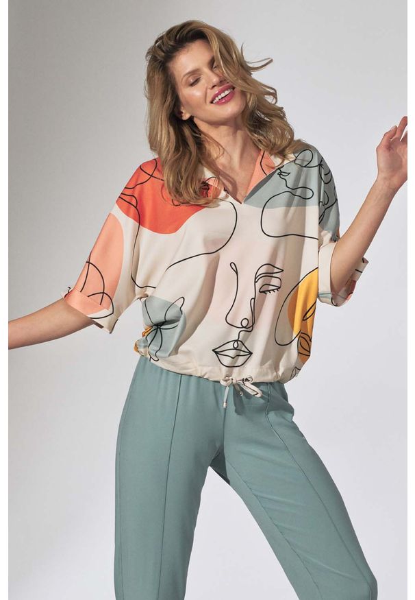 Bluzka oversize Figl