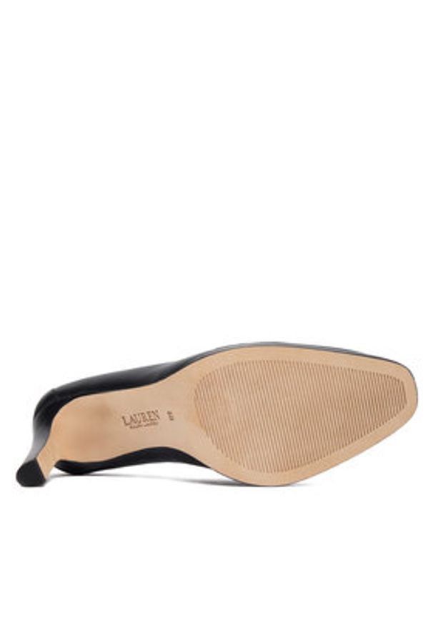 Lauren Ralph Lauren - LAUREN RALPH LAUREN Szpilki 802P04169001 Czarny. Kolor: czarny. Materiał: skóra. Obcas: na szpilce