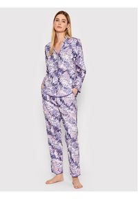 Cyberjammies Spodnie piżamowe Camila 9374 Fioletowy Relaxed Fit. Kolor: fioletowy. Materiał: bawełna