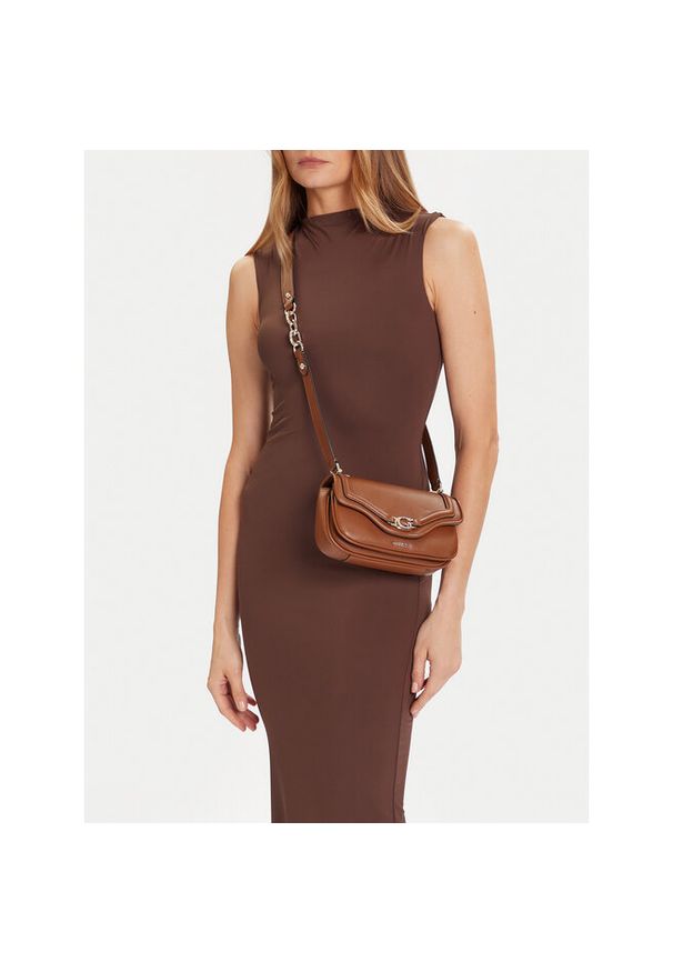 Torebka Guess. Kolor: brązowy