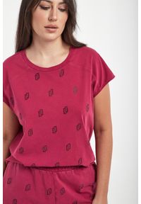 Liu Jo - T-shirt damski z cyrkoniami LIU JO #4