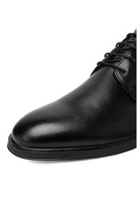 Lanetti Półbuty CEO-M33606-5 Czarny. Kolor: czarny. Materiał: materiał #5