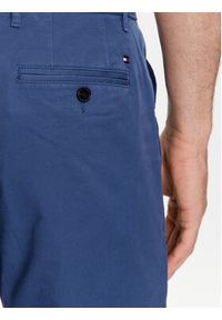 TOMMY HILFIGER - Tommy Hilfiger Spodnie materiałowe Denton MW0MW25964 Niebieski Regular Fit. Kolor: niebieski. Materiał: bawełna #3