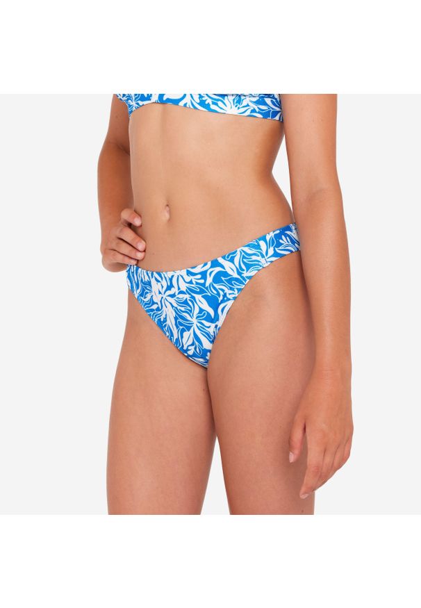 Dół kostiumu kąpielowego surfingowego dla dzieci Decathlon Bruna. Kolor: niebieski. Materiał: poliester, materiał, elastan