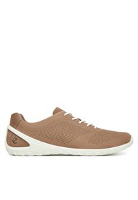 ecco - ECCO Sneakersy Biom Lite 80238402459 Brązowy. Kolor: brązowy. Materiał: skóra, nubuk