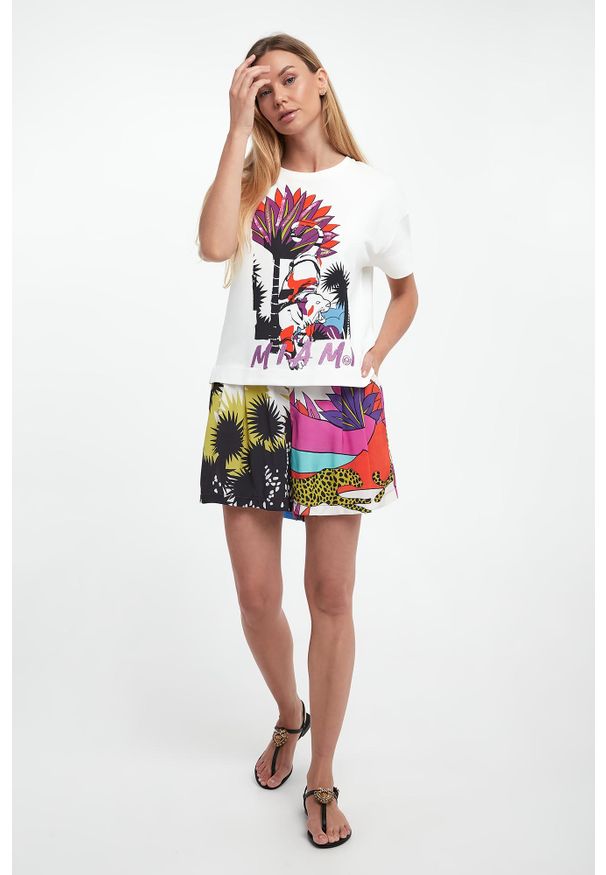 Sportalm - Bluza damska z krótki rękawem SPORTALM. Długość rękawa: krótki rękaw. Długość: krótkie