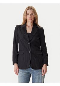 only - ONLY Marynarka Reina 15311367 Czarny Oversize. Kolor: czarny. Materiał: syntetyk #1