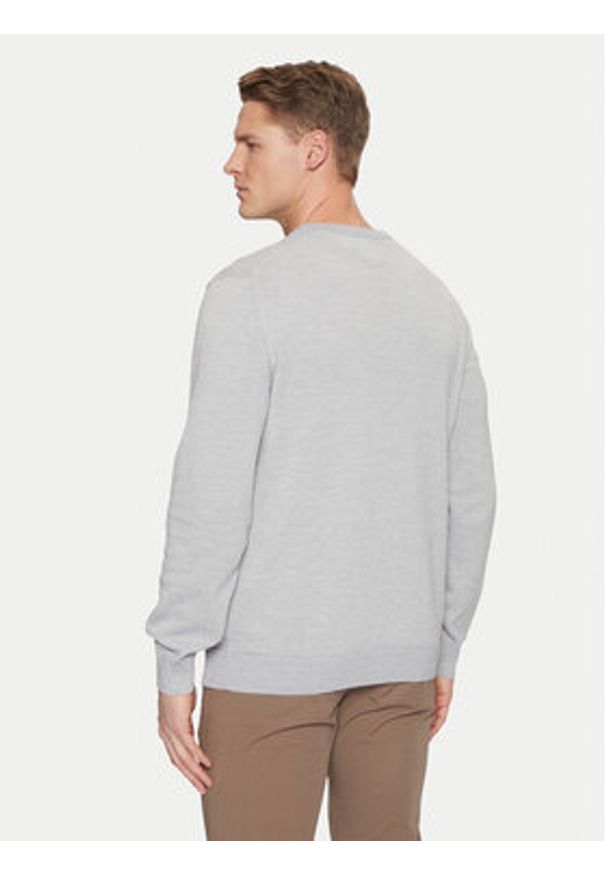 Marc O'Polo Sweter M20 5023 60074 Beżowy Regular Fit. Typ kołnierza: polo. Kolor: beżowy. Materiał: bawełna