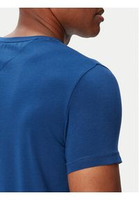 TOMMY HILFIGER - Tommy Hilfiger T-Shirt MW0MW10800 Niebieski Regular Fit. Kolor: niebieski. Materiał: bawełna #3