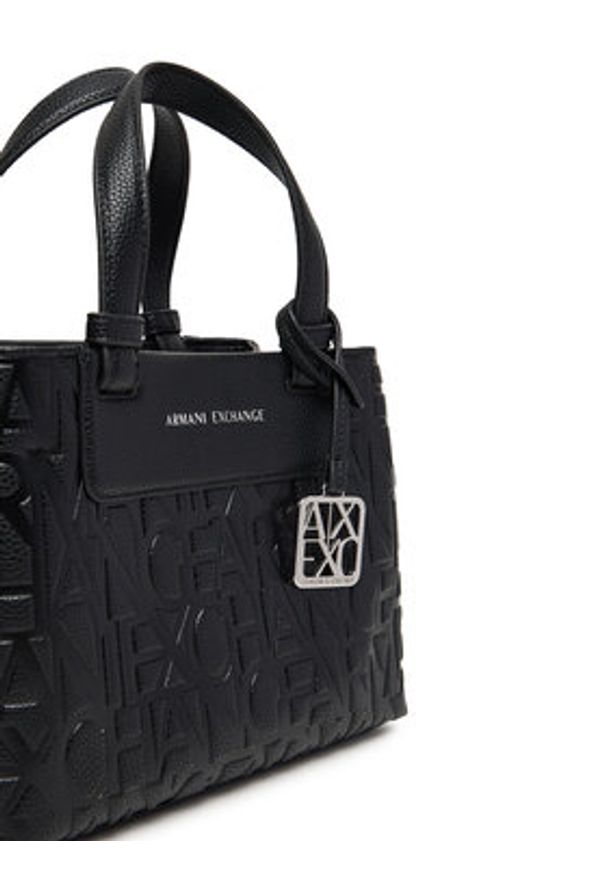 Armani Exchange Torebka XW001576 AF15774 UC001 Czarny. Kolor: czarny. Materiał: skórzane
