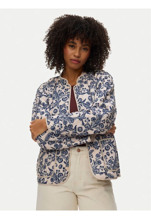 Vero Moda Kurtka przejściowa Clara 10331363 Niebieski Regular Fit. Kolor: niebieski. Materiał: syntetyk