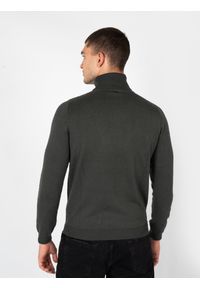 Antony Morato Sweter "Turtleneck" | MMSW01188YA200066 | Mężczyzna | Zielony. Typ kołnierza: golf. Kolor: zielony. Materiał: bawełna, wełna. Długość: długie. Styl: klasyczny, elegancki #5