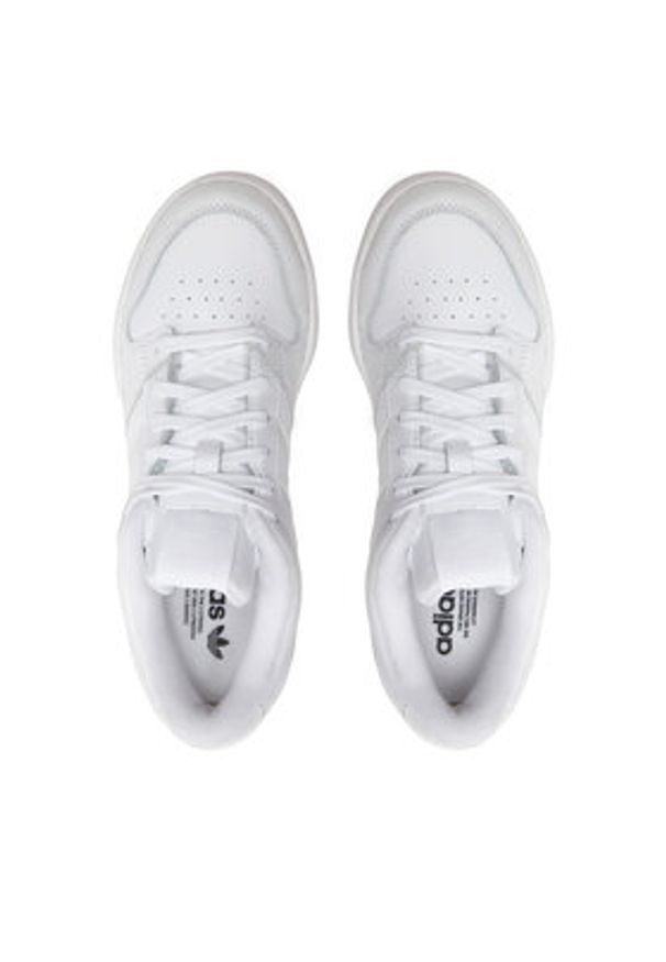 Adidas - adidas Sneakersy Team Court 2 Str IF1192 Biały. Kolor: biały. Materiał: skóra