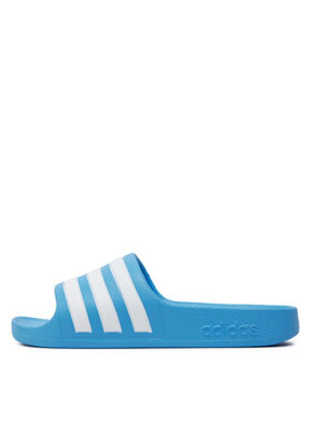 Adidas - adidas Klapki adilette Aqua Slides Kids ID2621 Niebieski. Kolor: niebieski. Materiał: syntetyk