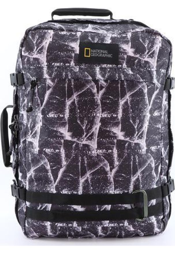 National Geographic Plecak torba podręczna National Geographic Hybrid 11801 cracked print. Wzór: nadruk