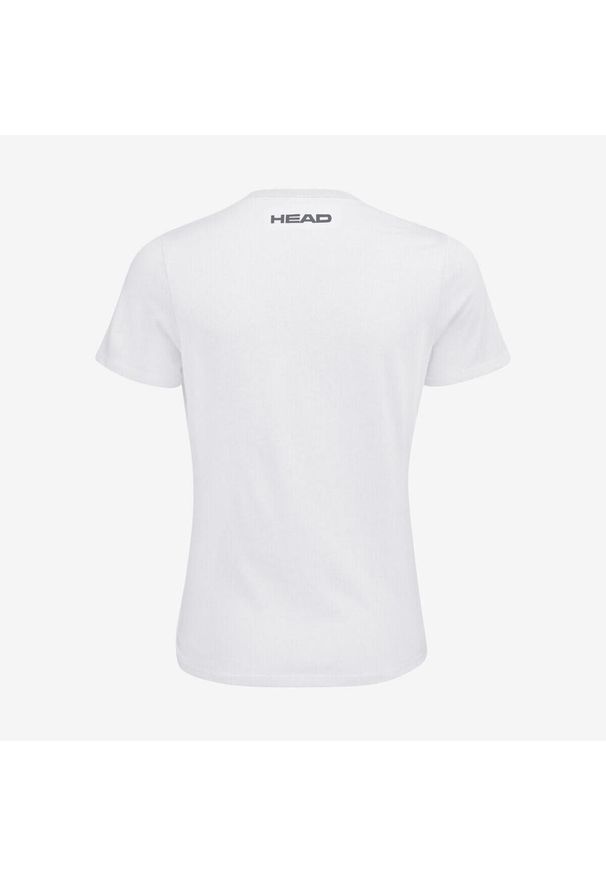 Head - T-shirt damski Club Lara. Kolor: biały. Materiał: bawełna, jersey, materiał, poliester