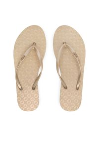 Roxy Japonki ARJL100663 Złoty. Kolor: złoty. Materiał: syntetyk #1