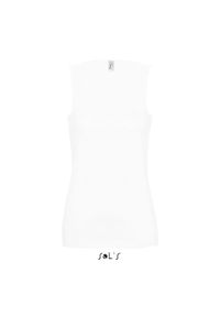 SOL'S - Damski tank top Sol's Jane. Kolor: biały. Materiał: bawełna #1