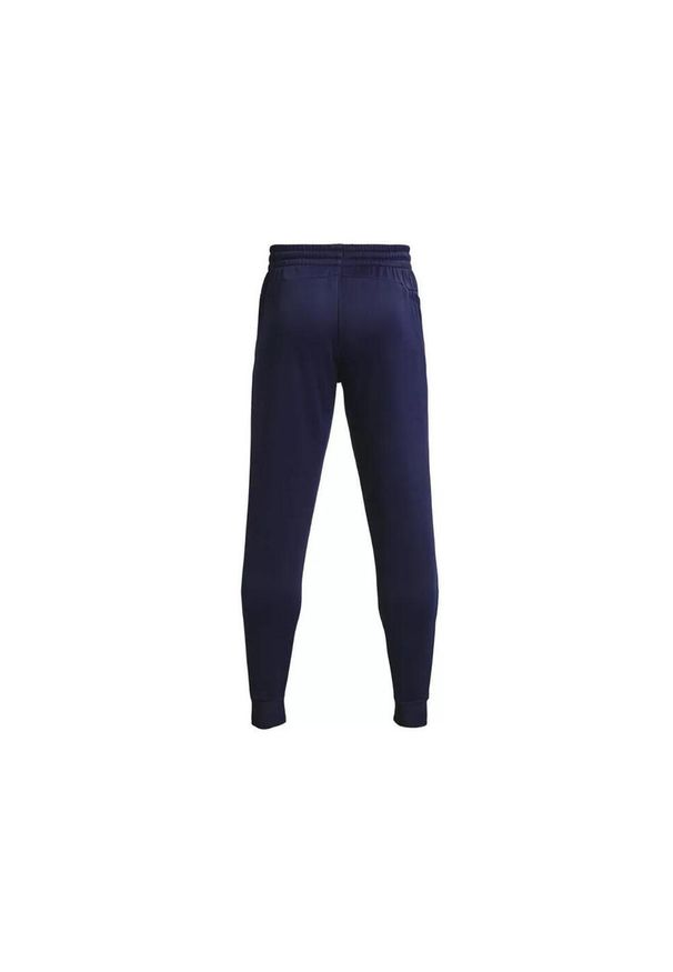 Spodnie treningowe męskie Under Armour 1373362410. Kolor: niebieski. Materiał: dresówka. Sport: bieganie
