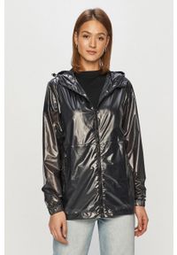 Rains - Kurtka przeciwdeszczowa 1843 Ultralight Jacket. Okazja: na co dzień. Kolor: czarny. Materiał: materiał. Wzór: gładki. Styl: casual #4