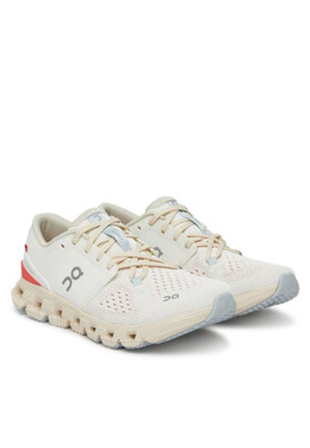On Buty na siłownię Cloud X 4 3WE30073297 Szary. Kolor: szary. Materiał: materiał. Sport: fitness