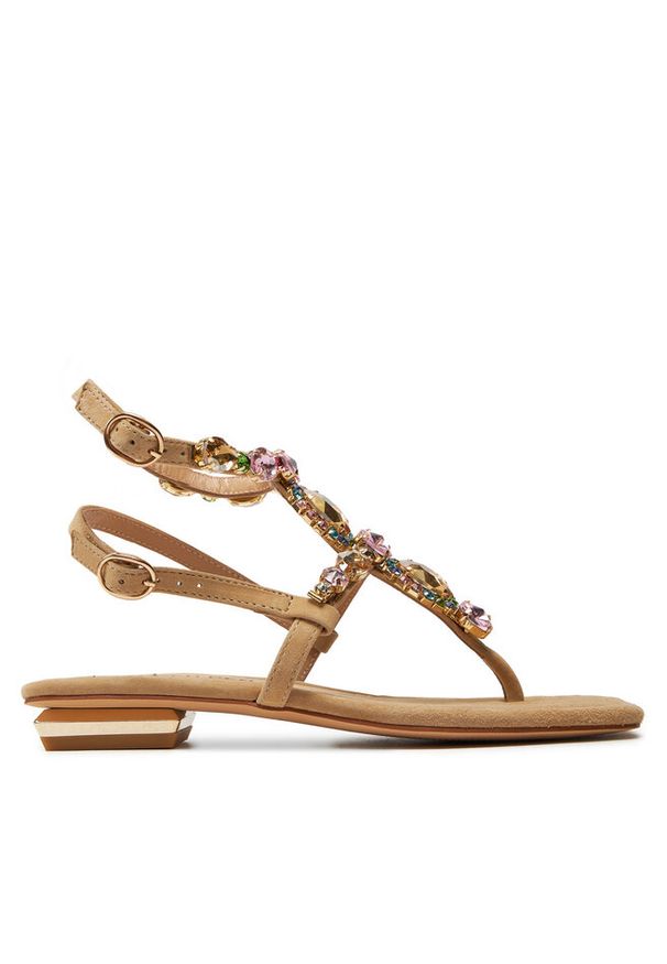 Sandały Alma En Pena. Kolor: beżowy