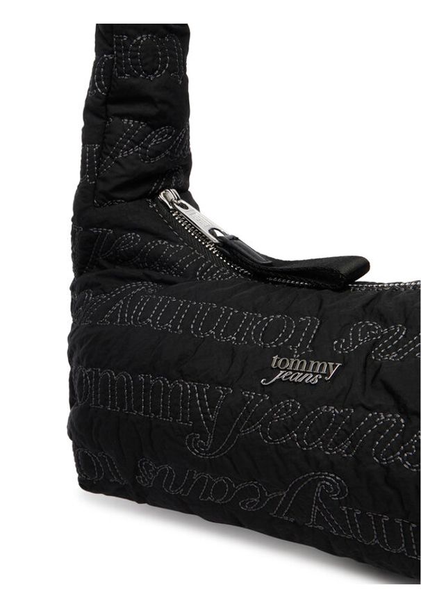 Tommy Jeans Torebka Tjw Icon Aop Shoulder Bag AW0AW18467 Czarny. Kolor: czarny