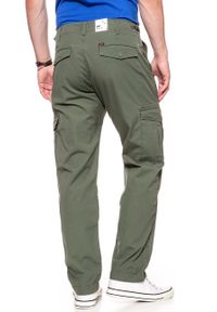 Lee - LEE SPODNIE MĘSKIE FATIGUE PANT KHAKI L73ACJ14 112120322. Kolor: brązowy. Materiał: materiał. Wzór: moro. Styl: militarny