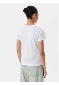 Pinko - PINKO T-Shirt Bussolotto 100373 A2OG Biały Regular Fit. Kolor: biały. Materiał: bawełna #4