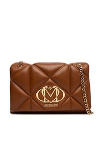 Love Moschino - LOVE MOSCHINO Torebka JC4041PP1OLC0200 Brązowy. Kolor: brązowy. Materiał: skórzane #6