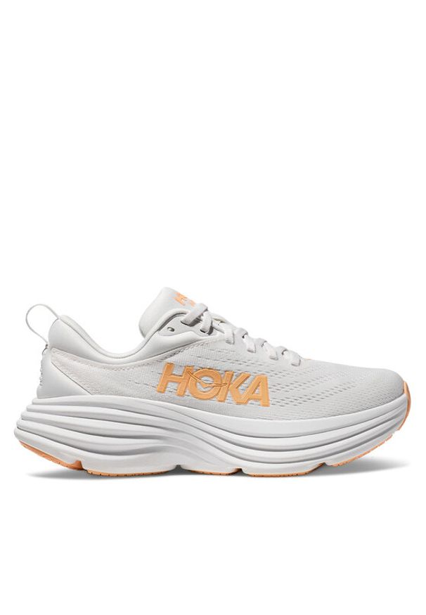 HOKA - Hoka Buty do biegania Bondi 8 1127952 Biały. Kolor: biały. Materiał: materiał