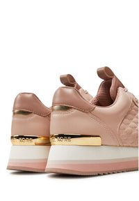 MICHAEL Michael Kors Sneakersy Raina Trainer 43T4RNFSBL Różowy. Kolor: różowy. Materiał: skóra #5