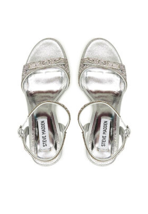 Steve Madden Sandały Chanter SM11003439-04004-968 Srebrny. Kolor: srebrny