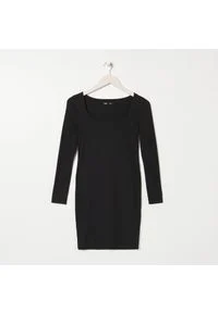 Sinsay - Sukienka mini - Czarny. Kolor: czarny. Długość: mini #1