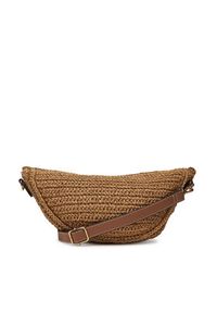 Pieces Torebka Pcamanda Summer Bumbag 17157722 Brązowy. Kolor: brązowy