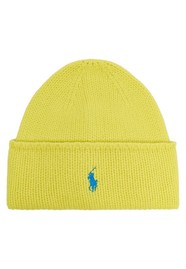 Czapka Polo Ralph Lauren. Kolor: żółty
