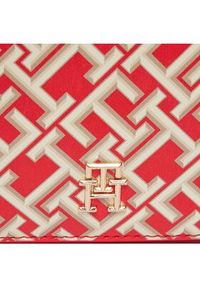 TOMMY HILFIGER - Tommy Hilfiger Torebka Iconic Tommy Camera Bag Mono AW0AW16083 Czerwony. Kolor: czerwony. Materiał: skórzane #4