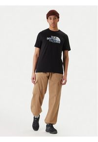 The North Face T-Shirt Mountain Line NF0A8GUX Czarny Regular Fit. Kolor: czarny. Materiał: bawełna #5
