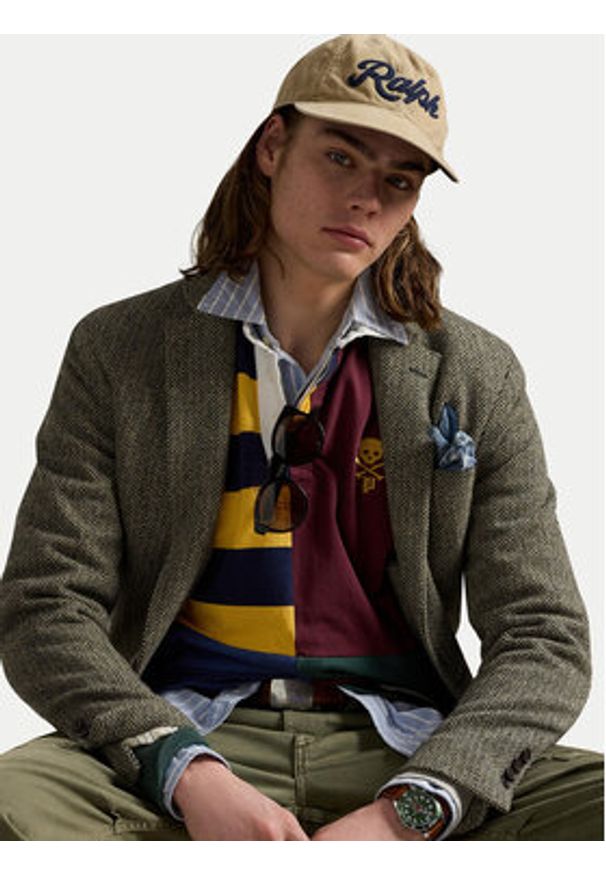 Polo Ralph Lauren Polo 710971831001 Kolorowy Classic Fit. Typ kołnierza: polo. Materiał: bawełna. Wzór: kolorowy