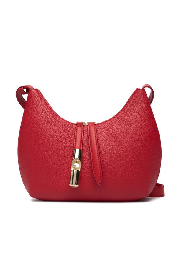 Furla Torebka Goccia S WB01500 BX3353 KH 4484S Czerwony. Kolor: czerwony. Materiał: skórzane