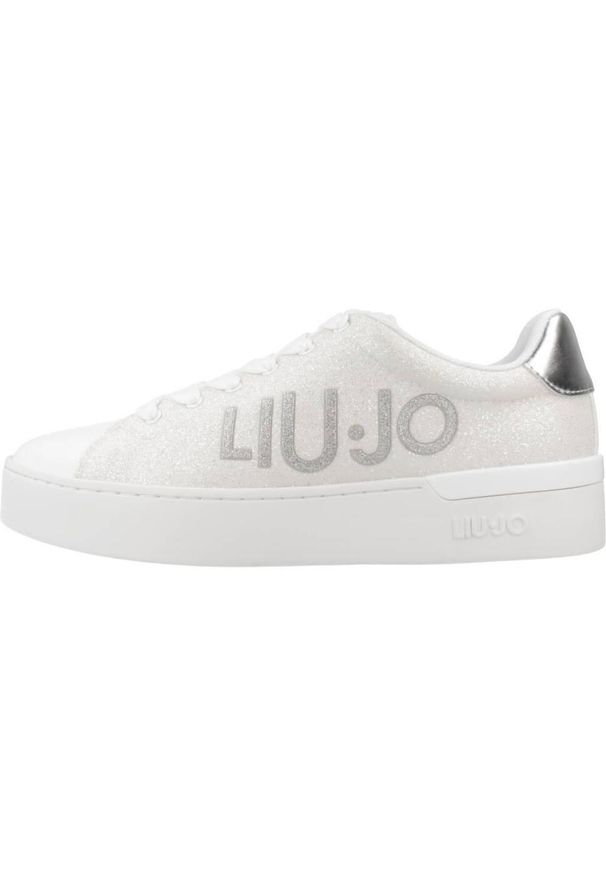 Liu Jo - Kapcie LIU-JO SILVIA 99 Biały. Kolor: biały. Materiał: tkanina, skóra. Styl: sportowy